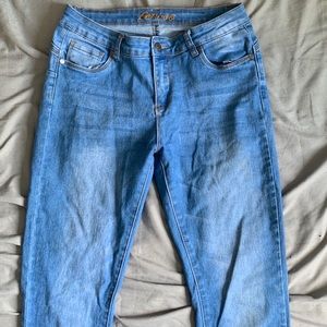 light washed jeans